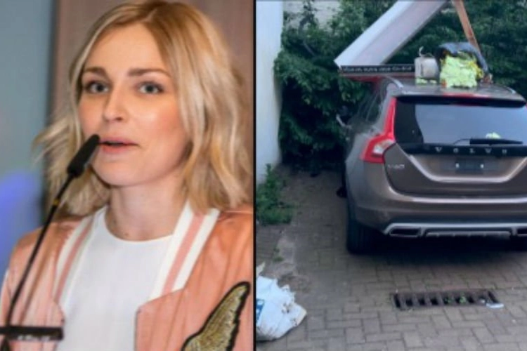 Julie Van den Steen doet dringende oproep nadat vandalen heel haar wagen vernield hebben