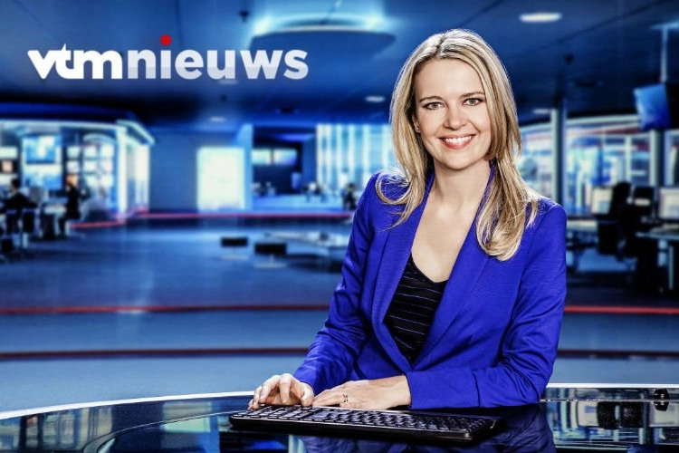 Elke Pattyn beleeft de schrik van haar leven tijdens VTM-Nieuws