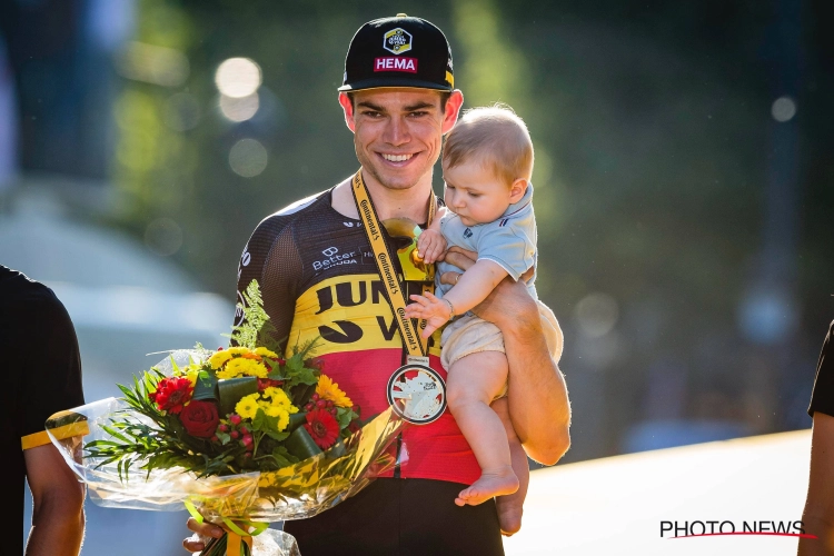 Sarah De Bie en Wout Van Aert delen heel leuke foto’s van hun jarig zoontje Georges