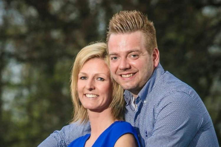 Veerle en Nick uit 'Blind Getrouwd' hebben iets bijzonders te vieren